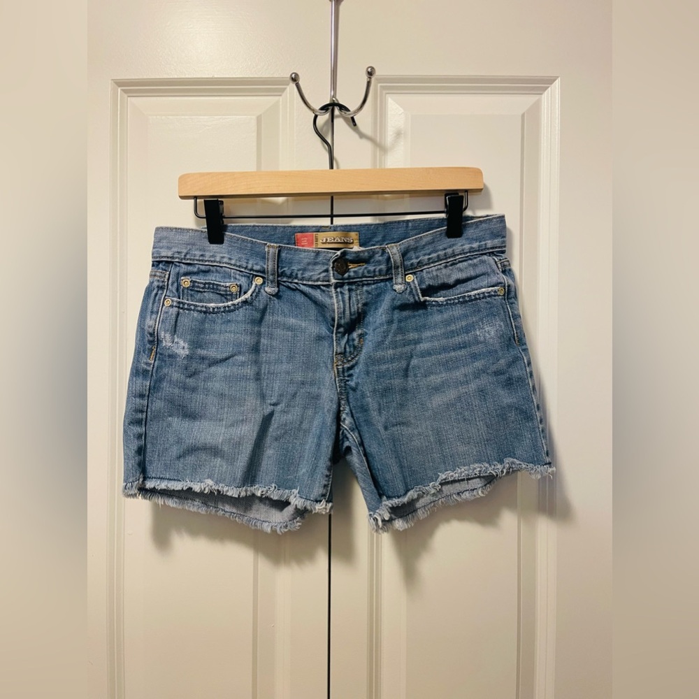 Old Navy Women's Shorts | 100% cotton | Ultra Low Waist Distressed Size 8